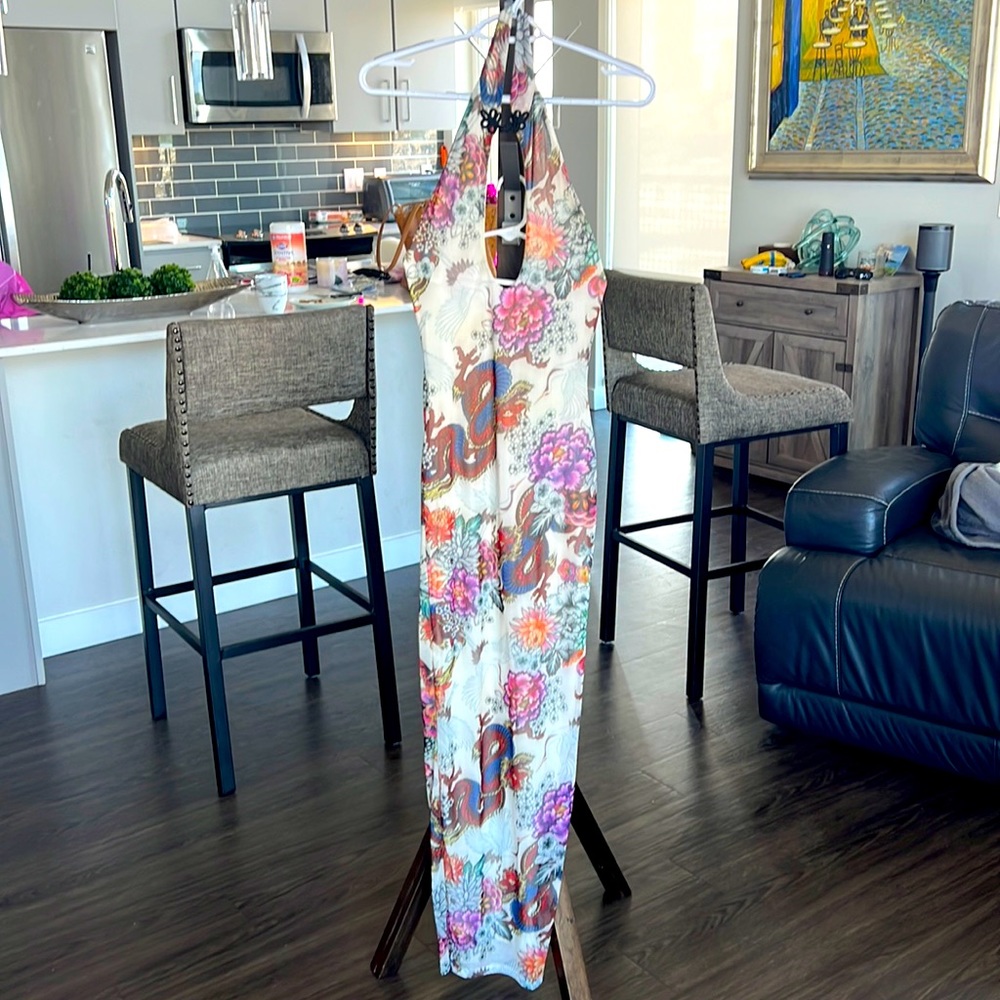 asian inspired dress